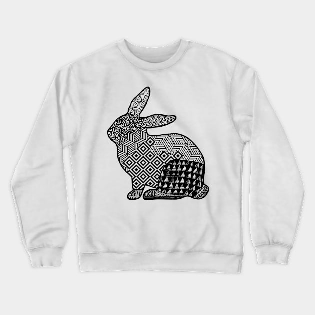 Rabbit Crewneck Sweatshirt by chloeklbennett